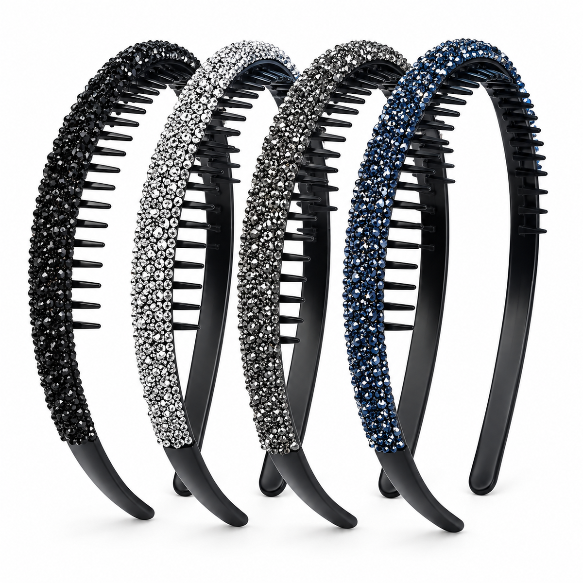 Ruchelora Rhinestone Teeth Headband
