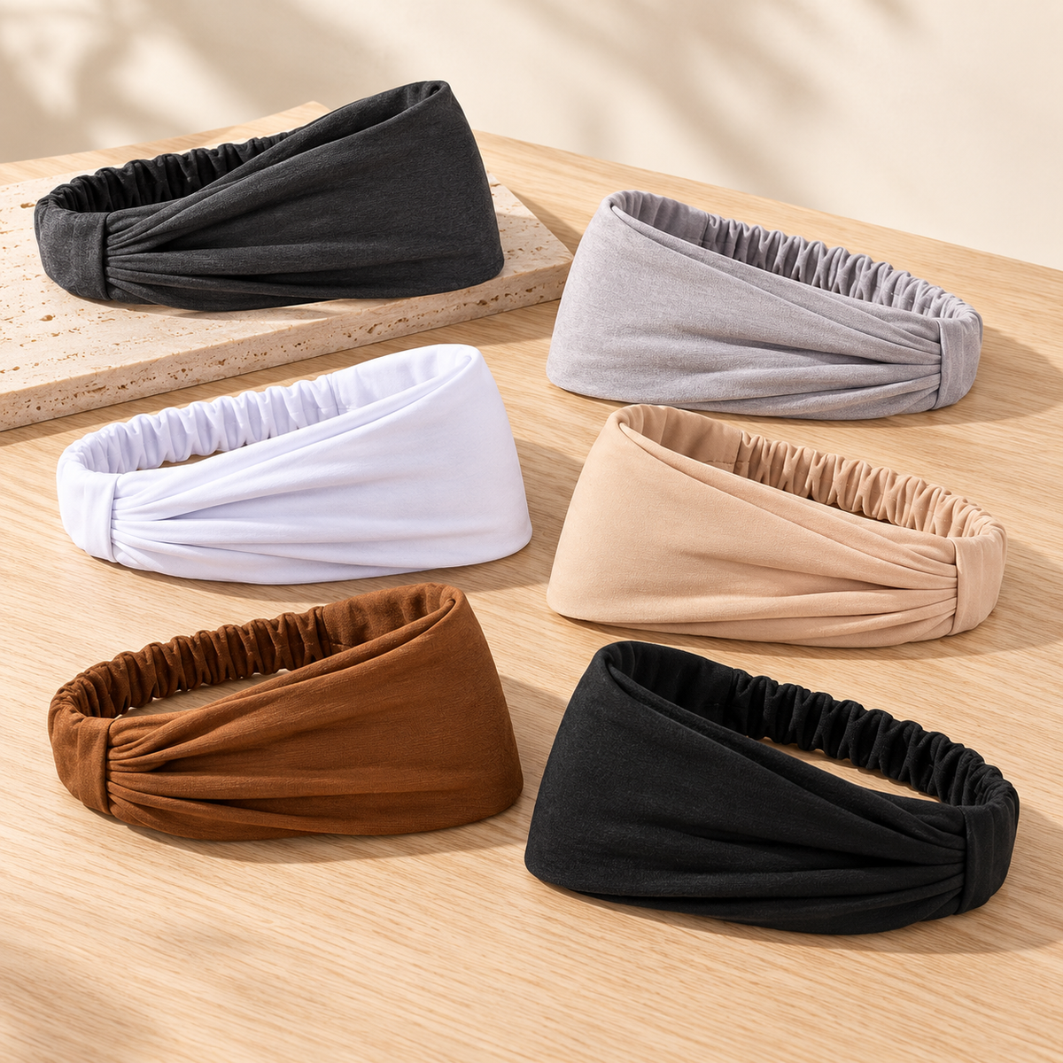 Ruchelora Stretch Fabric Headbands