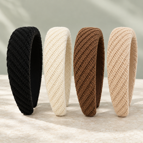 Ruchelora Knitted Wide Headbands