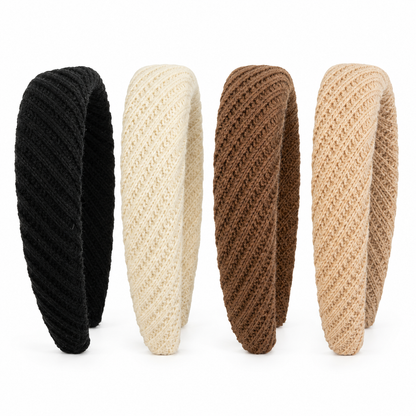 Ruchelora Knitted Wide Headbands
